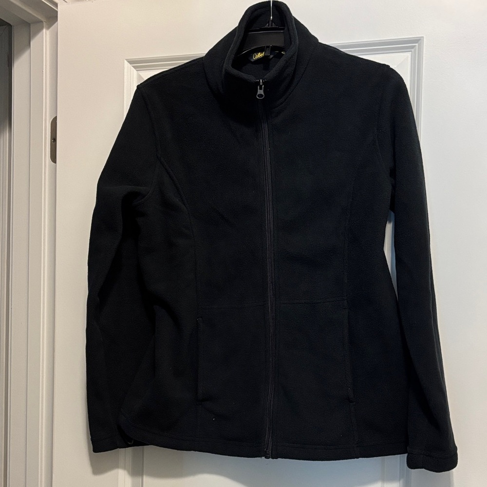 Carhartt Women's Black Full-Zip Teddy Fleece Jacket